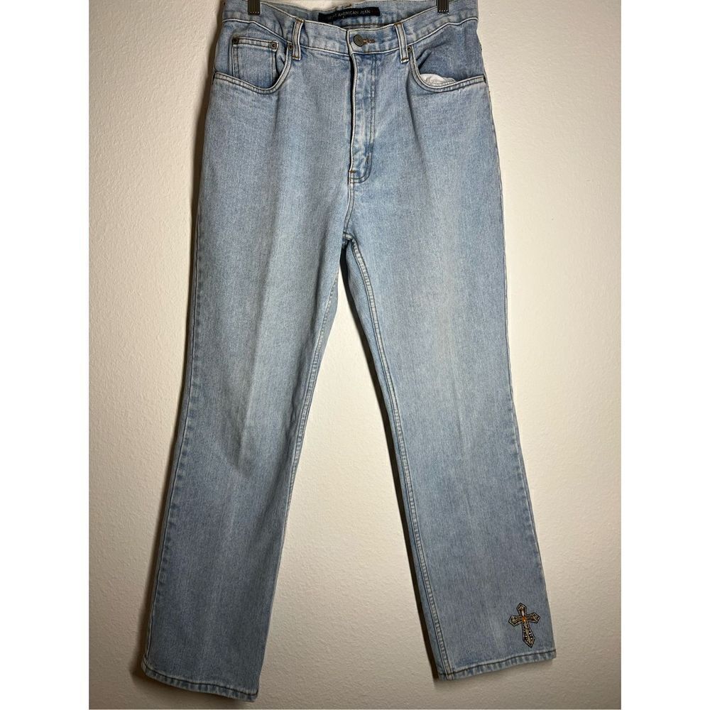 Vintage Bill Blass Womens High Waist Mom Jeans Size 12 30” Perfect Fit Straight